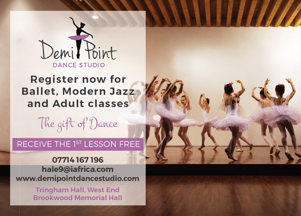 Modern Jazz Classes at Demi Point Dance Studio